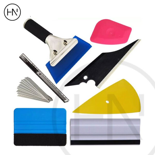 kit d’outils et accessoires de pose pour Vinyle adhésif 7 en 1