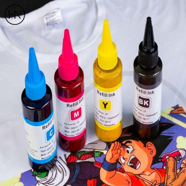 Universal Sublimation ink for Epson desktop printer heat transfer ink for T-shirt cotton Mugs Compatible Sublimation ink kits