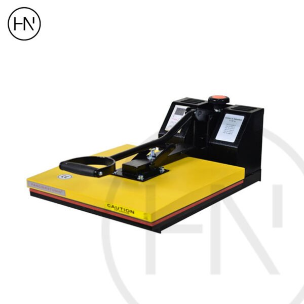 Presse à chaud Jaune manuelle 40×60 cm pour Textile