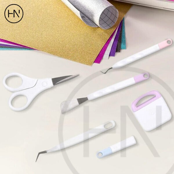 Jeu de 5 outils de base de pose et échenillage vinyle et flex