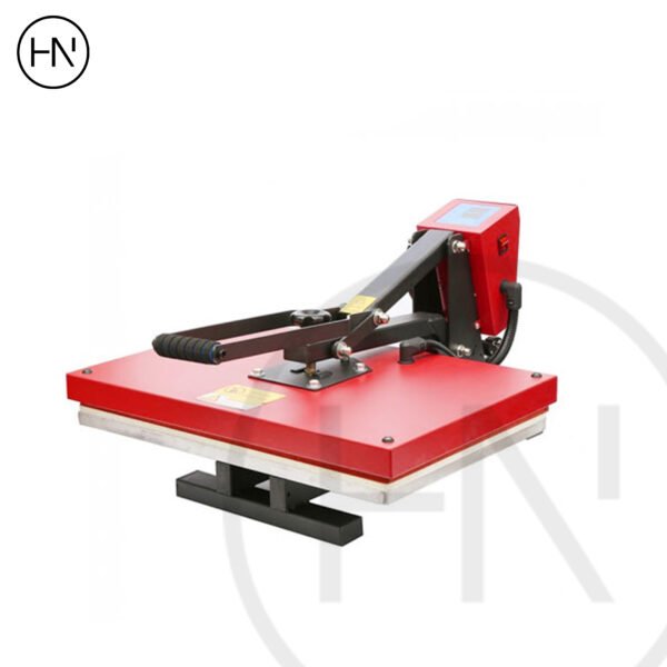 Presse thermique plat format 60×40 Rouge professionnelle