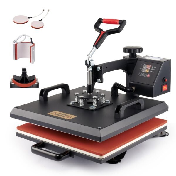presse à chaud manuelle multifonctions 5en1 40×40