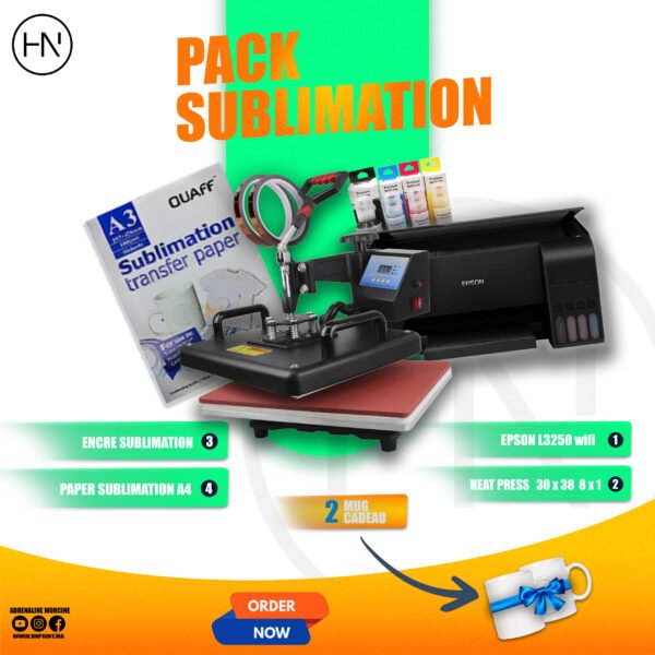 PACK DE SUBLIMATION G