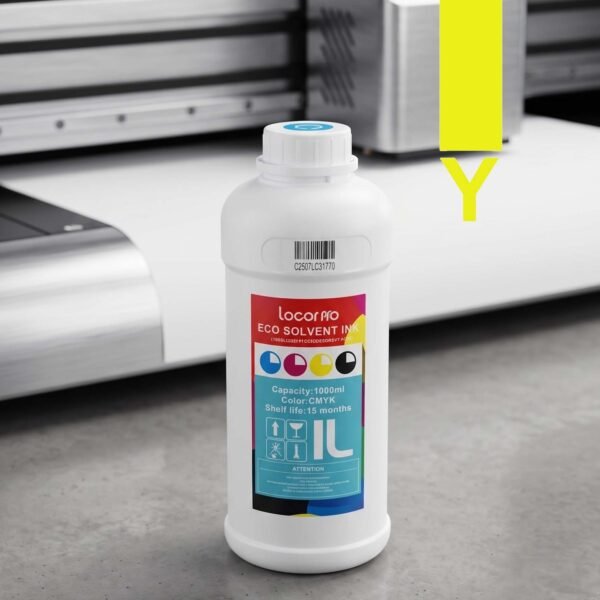 Premium Eco-Solvent Ink - Locor Pro YELLOW