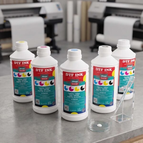 Premium DTF Ink - Millage Locor - 1 Litre Bottle (CMYKW)
