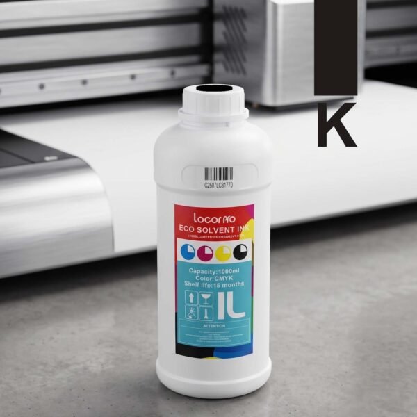 Premium Eco-Solvent Ink - Locor Pro BLACK