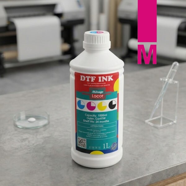 Premium DTF Ink - Millage Locor - 1 Litre Bottle MAGENTA
