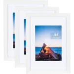 Cadre photo A4 blanc