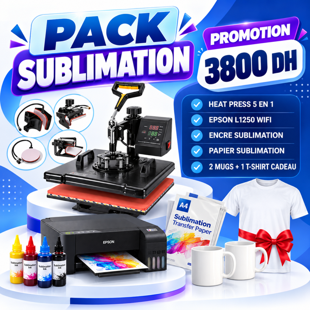 Pack Sublimation Promotion 3800 DH