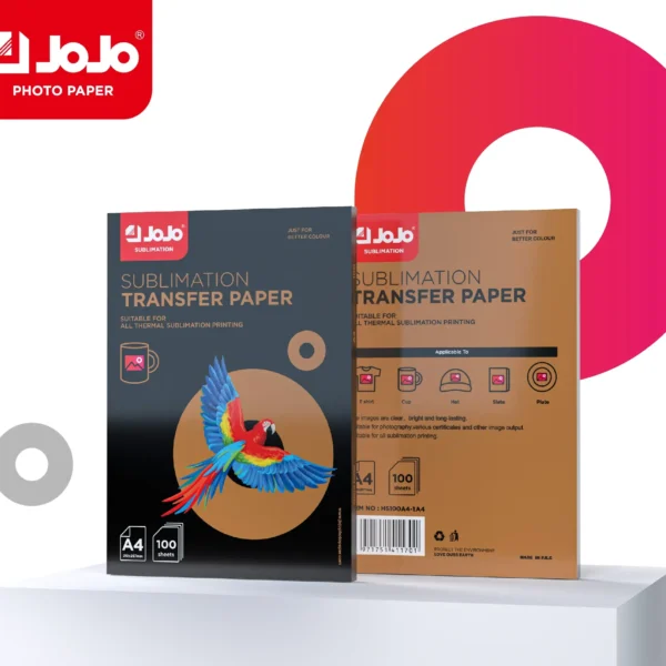 Papier de sublimation JoJo A4, paquet de 100 feuilles